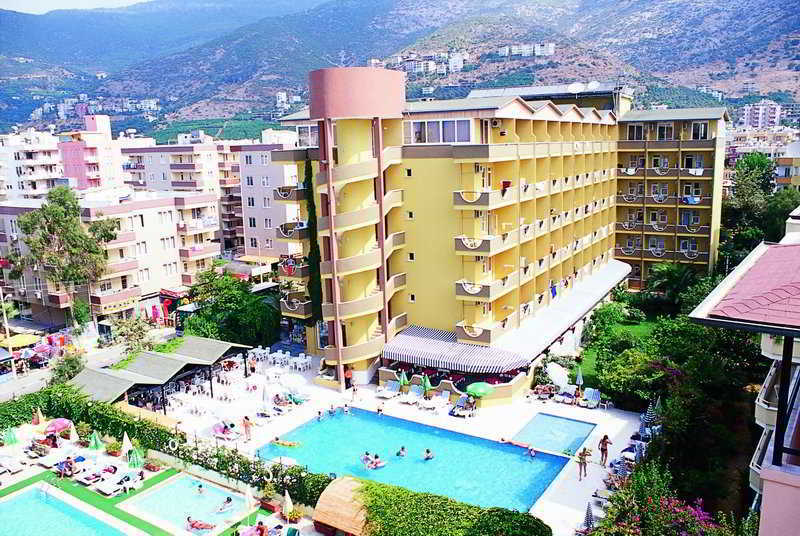Hotel Hedef Kleopatra Golden Sun Alanya Exteriér fotografie